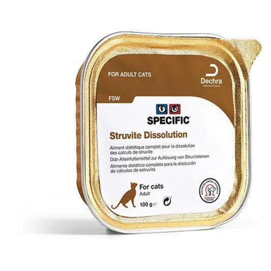 FSW Struvite Dissolution 100 g – Märkäruoka kissoille struviittikivien liuottamiseen