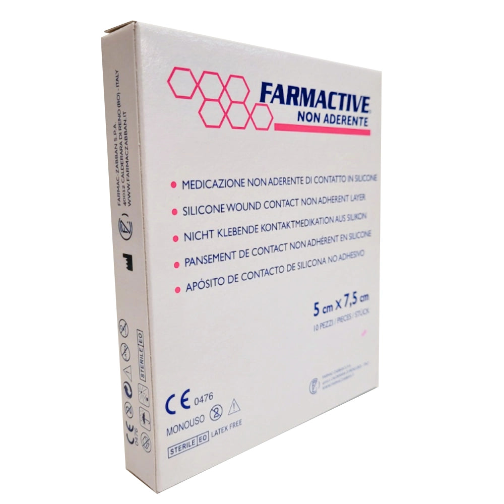 FARMACTIVE Silikoniverkko 5 cm x 7,5 cm