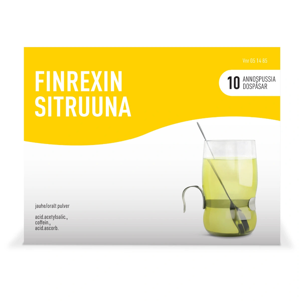 FINREXIN Sitruuna jauhe 350/30/300 mg 10 x 5 g