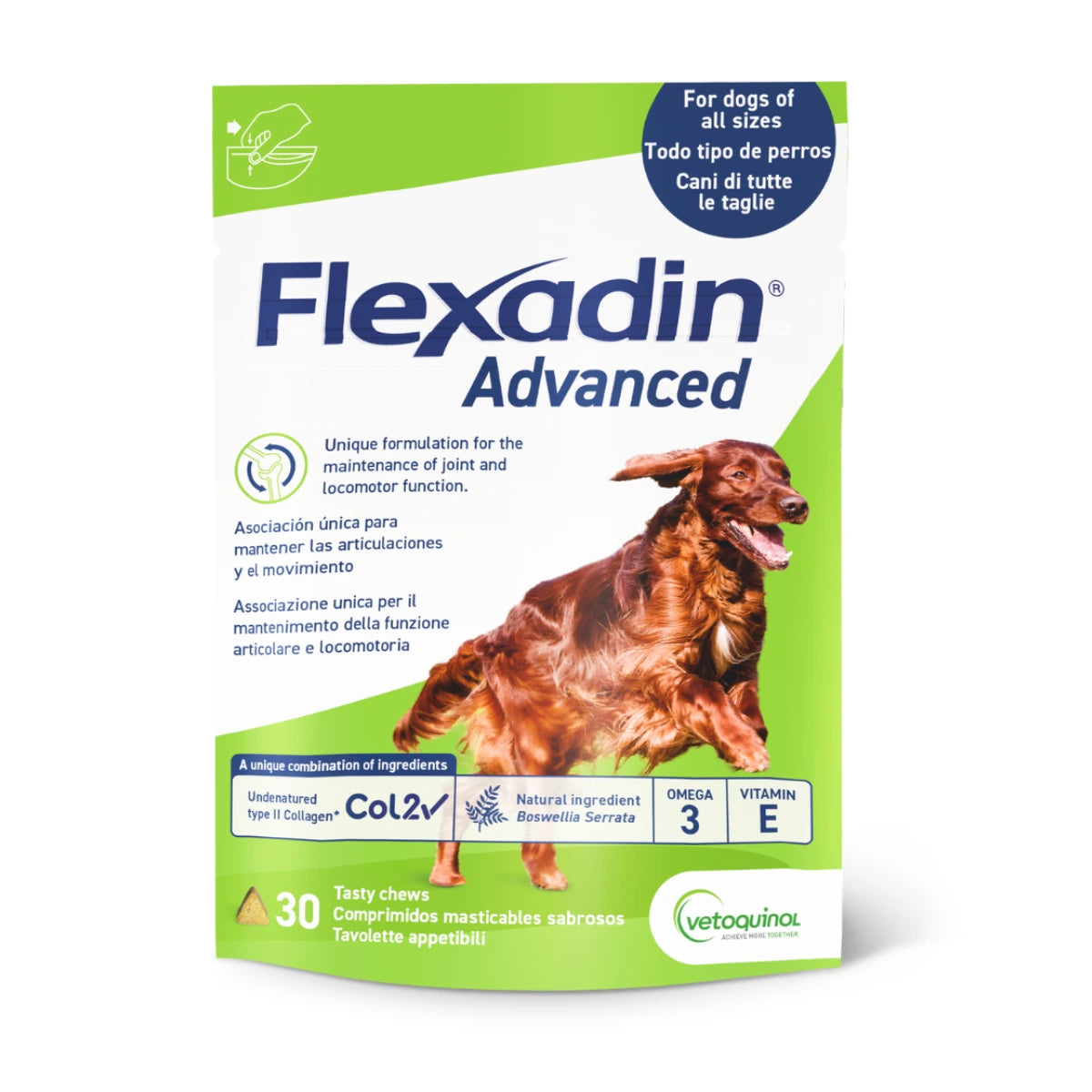 FLEXADIN Advanced purutabletti koirille 30 kpl