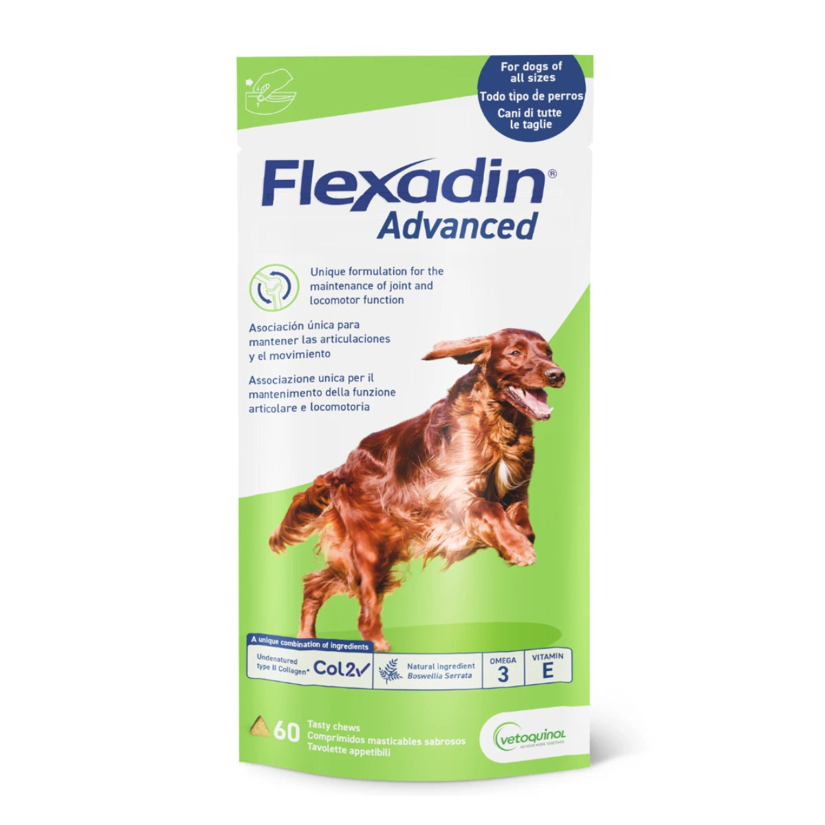 FLEXADIN Advanced purutabletti koirille 60 kpl