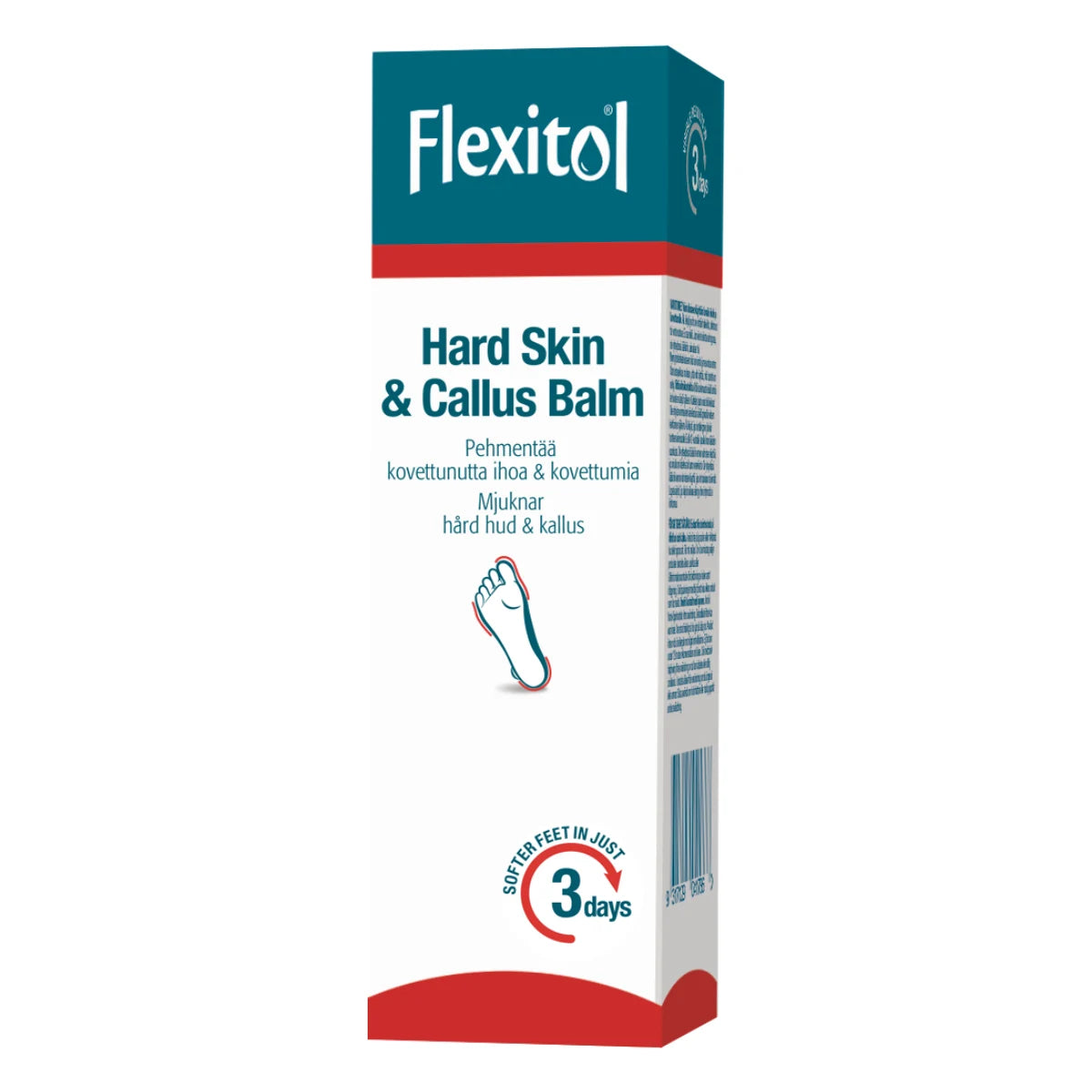 FLEXITOL Hard Skin & Callus Balm jalkavoide 56 g pehmentää kovettunutta ihhoa