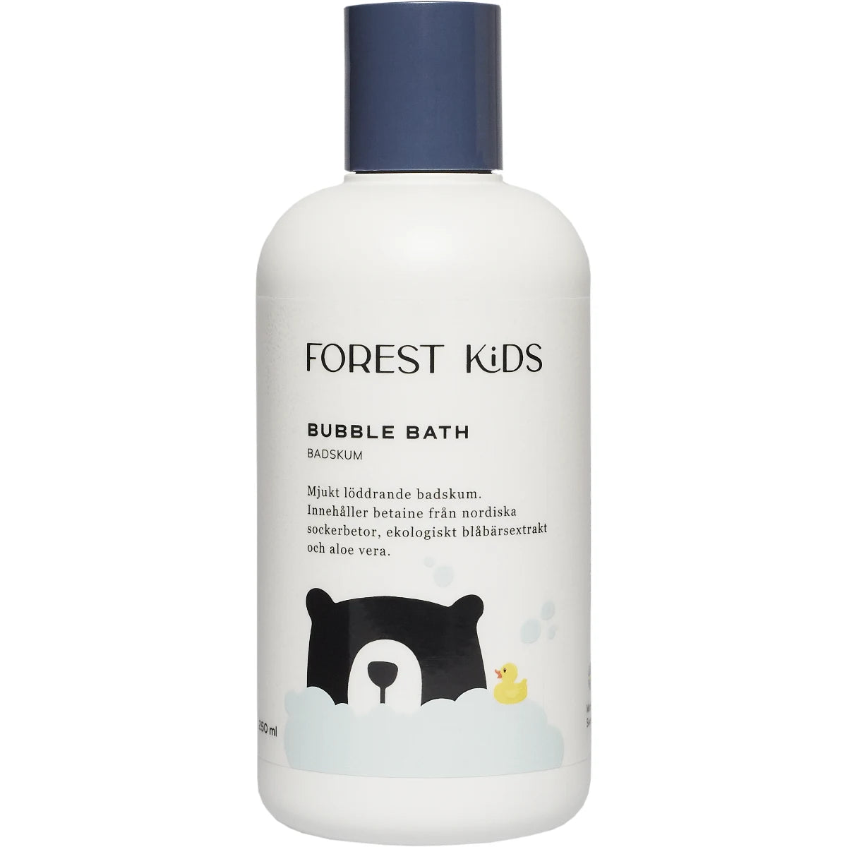 Forest Kids Foaming Bubble Bath 250 ml – vegaaninen ja vaniljantuoksuinen vaahtokylpy lapsille