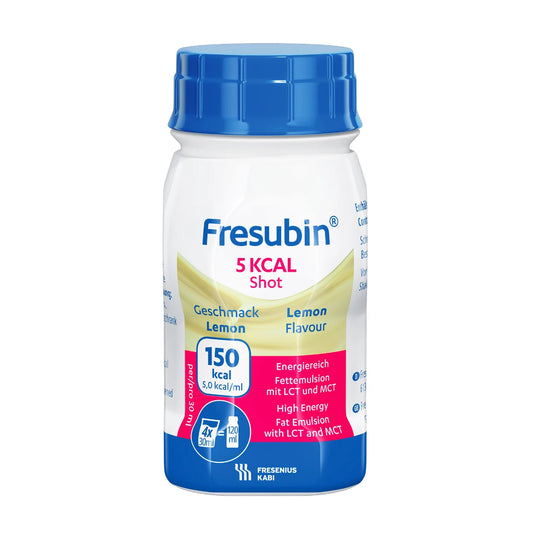 FRESUBIN 5 kcal Shot sitruuna 4x120 ml täydennysravintovalmiste