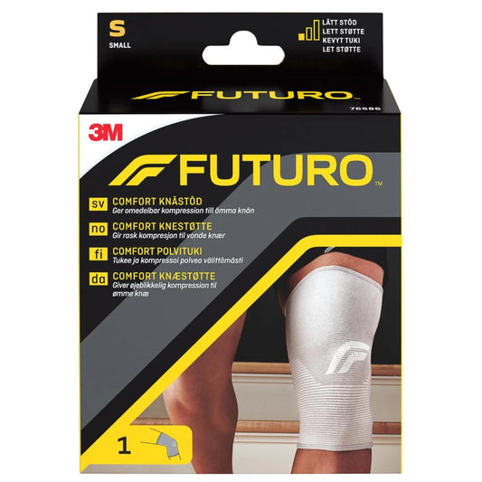 FUTURO Comfort polvituki S tukee ja kompressoi polvea välittömästi