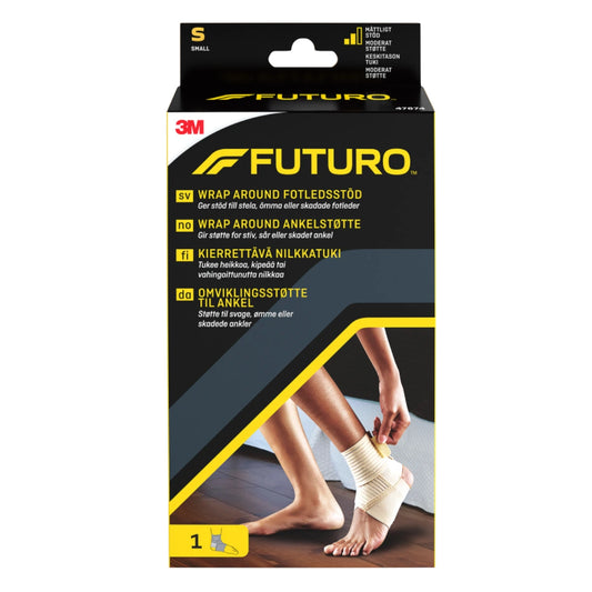 FUTURO Kierrettävä nilkkatuki S tukee heikkoa tai kipeätä nilkkaa