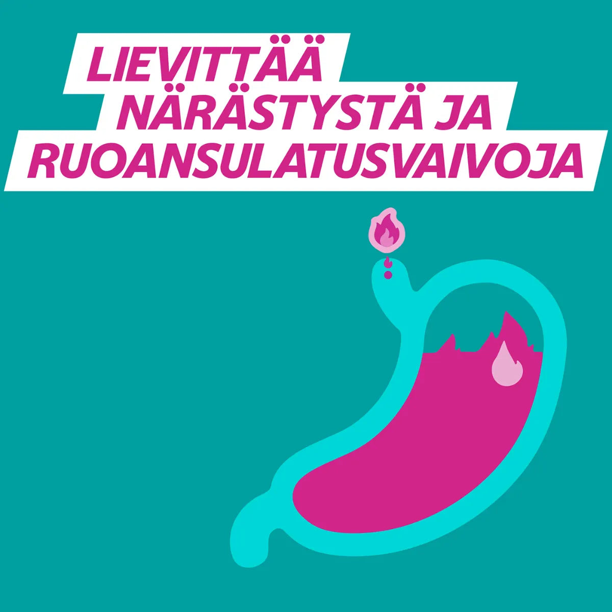 Galieve Peppermint -purutabletti lievittää narastystä ja ruoansulatusvaivoja