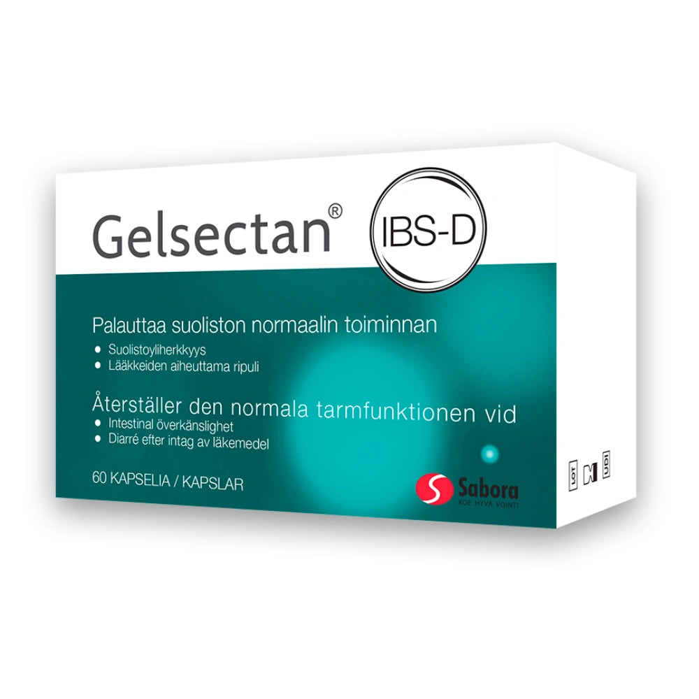 GELSECTAN kapseli 60 kapselia