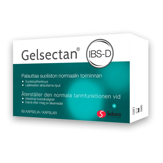 GELSECTAN kapseli 60 kapselia