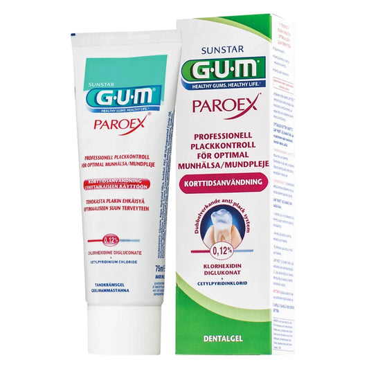 GUM Paroex 0,12% geelihammastahna 75 ml