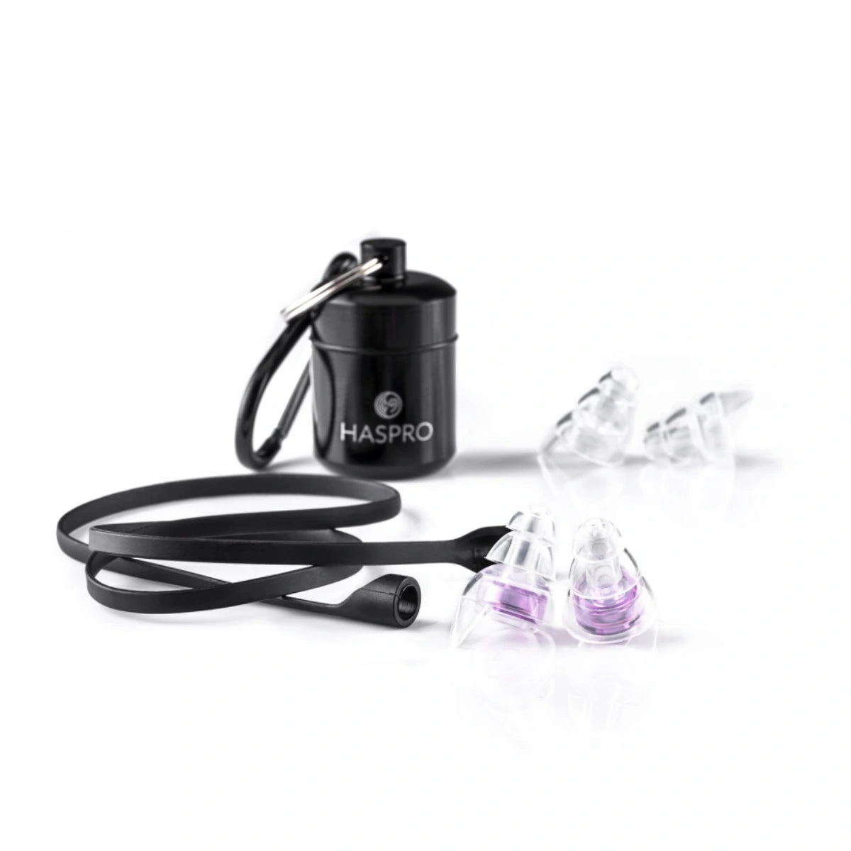 HASPRO Pure Music silikonikorvatulpat, pakkauksen sisältö