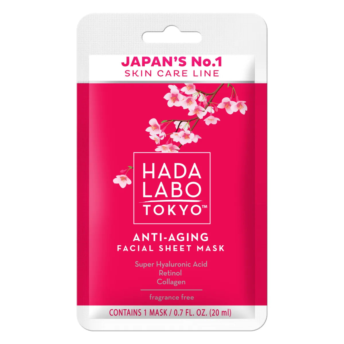 HADA Labo Tokyo Anti-Aging Facial Sheet Mask 20 ml