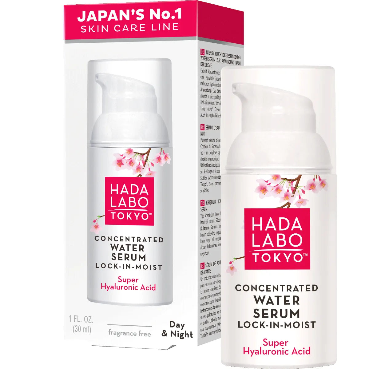 HADA Labo Tokyo Concentrated Water Serum Lock-in-Moist 30 ml