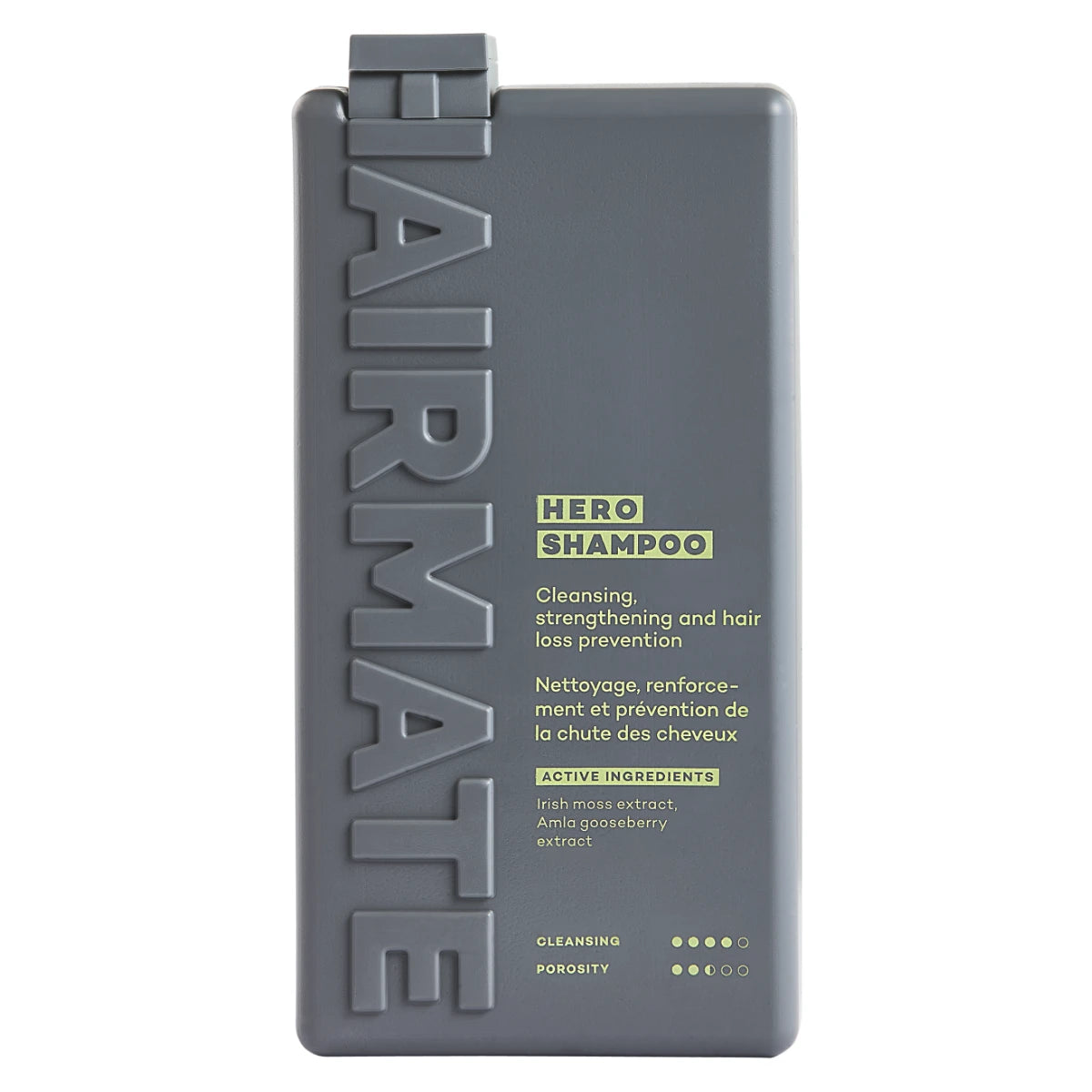 Hairmate Hero Shampoo 250 ml –Vahvistaa hiuksia, ehkäisee hiustenlähtöä ja hoitaa hiuspohjaa