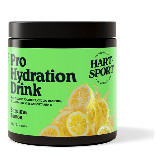 Hart-Sport Pro Hydration Drink 455 g sitruunanmakuinen urheilujuoma