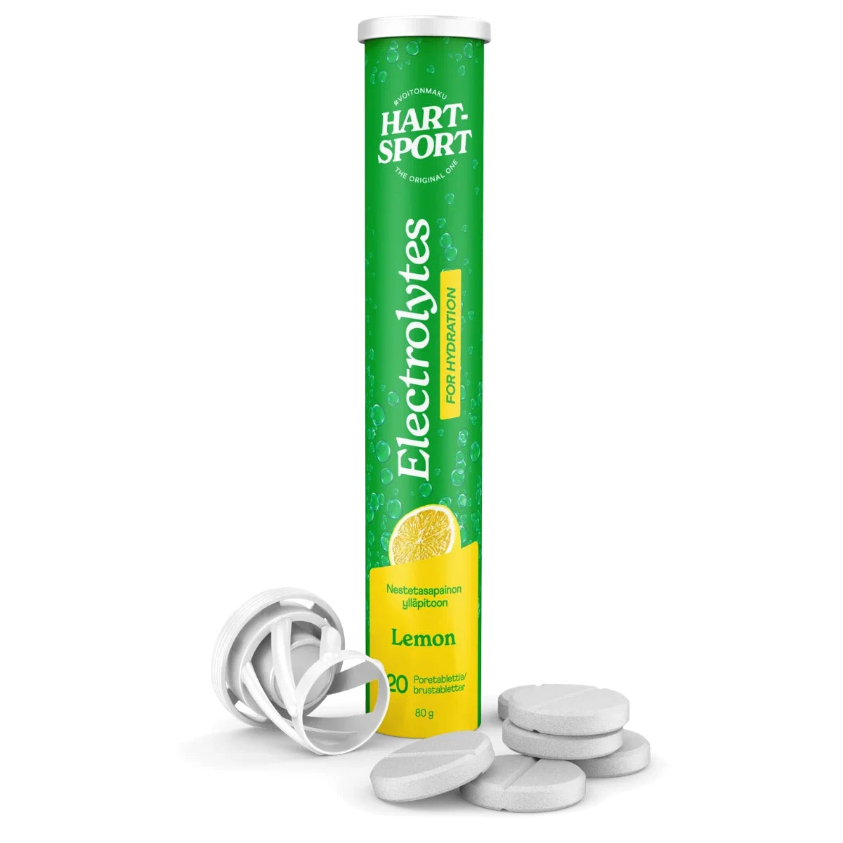 HART-SPORT Elektrolyyttiporeet Sitruuna 20 kpl