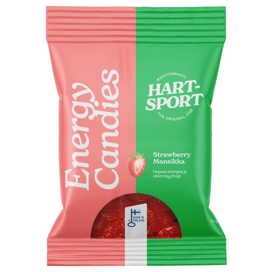 HART-SPORT Energiakarkit Mansikka 80 g