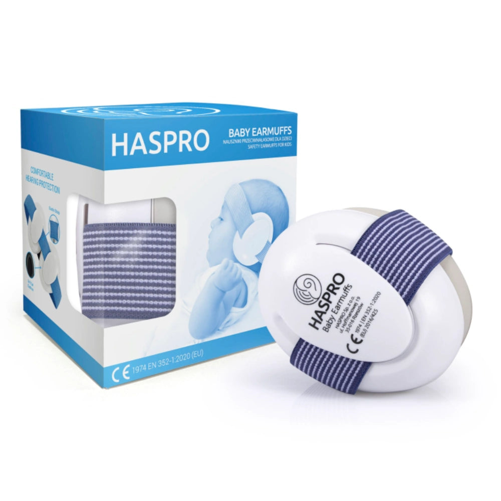 HASPRO Kids lapsen 0-3 v kuulosuojaimet sininen