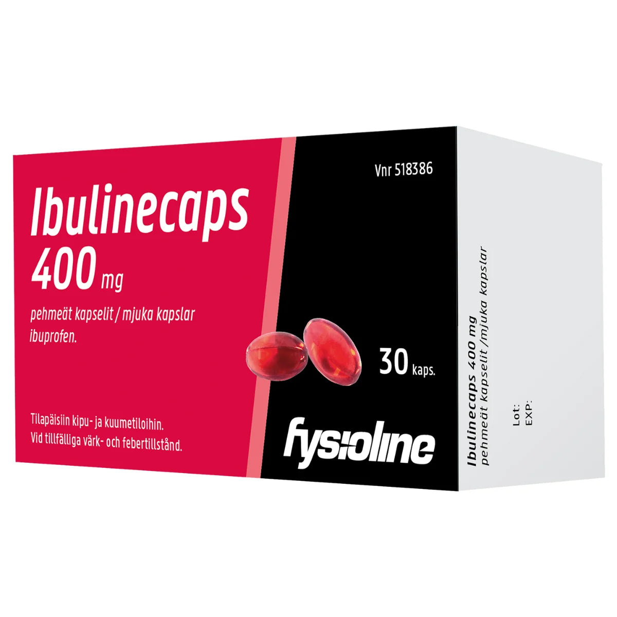 IBULINECAPS kapseli, pehmeä 400 mg 30 fol