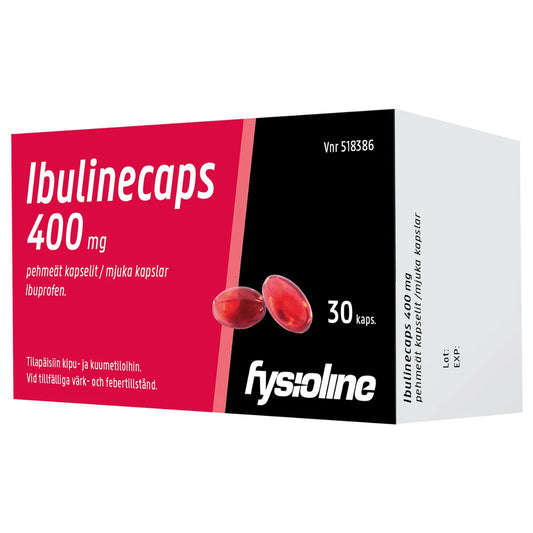 IBULINECAPS kapseli, pehmeä 400 mg 30 fol