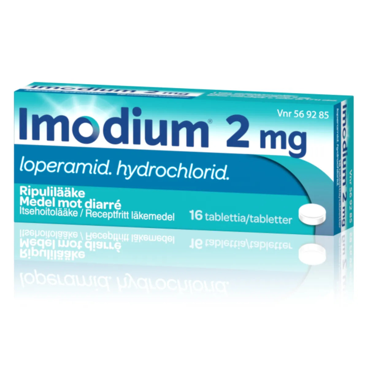 IMODIUM 2 mg tabletti, kalvopäällysteinen 16 kpl, ripulilääke