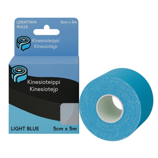 Kinesioteippi Light Blue 5 cm x 5 m Decem Pharma 1 kpl