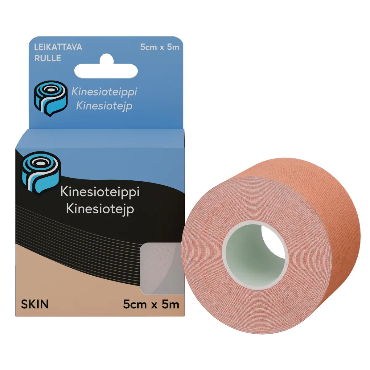 Kinesioteippi Skin 5 cm x 5 m Decem Pharma 1 kpl