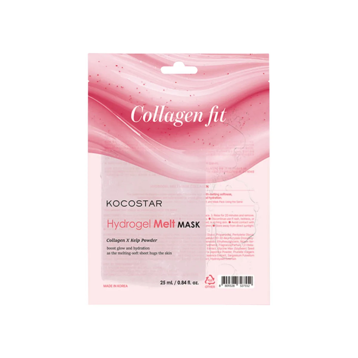 KOCOSTAR Hydrogel Melt Mask Collagen Fit 1 kpl