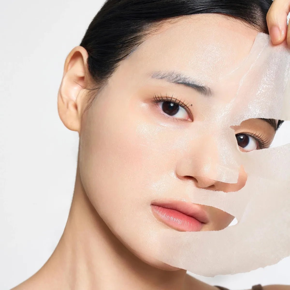 KOCOSTAR Hydrogel Melt Mask Collagen Fit sulautuu kasvoille täydellisesti