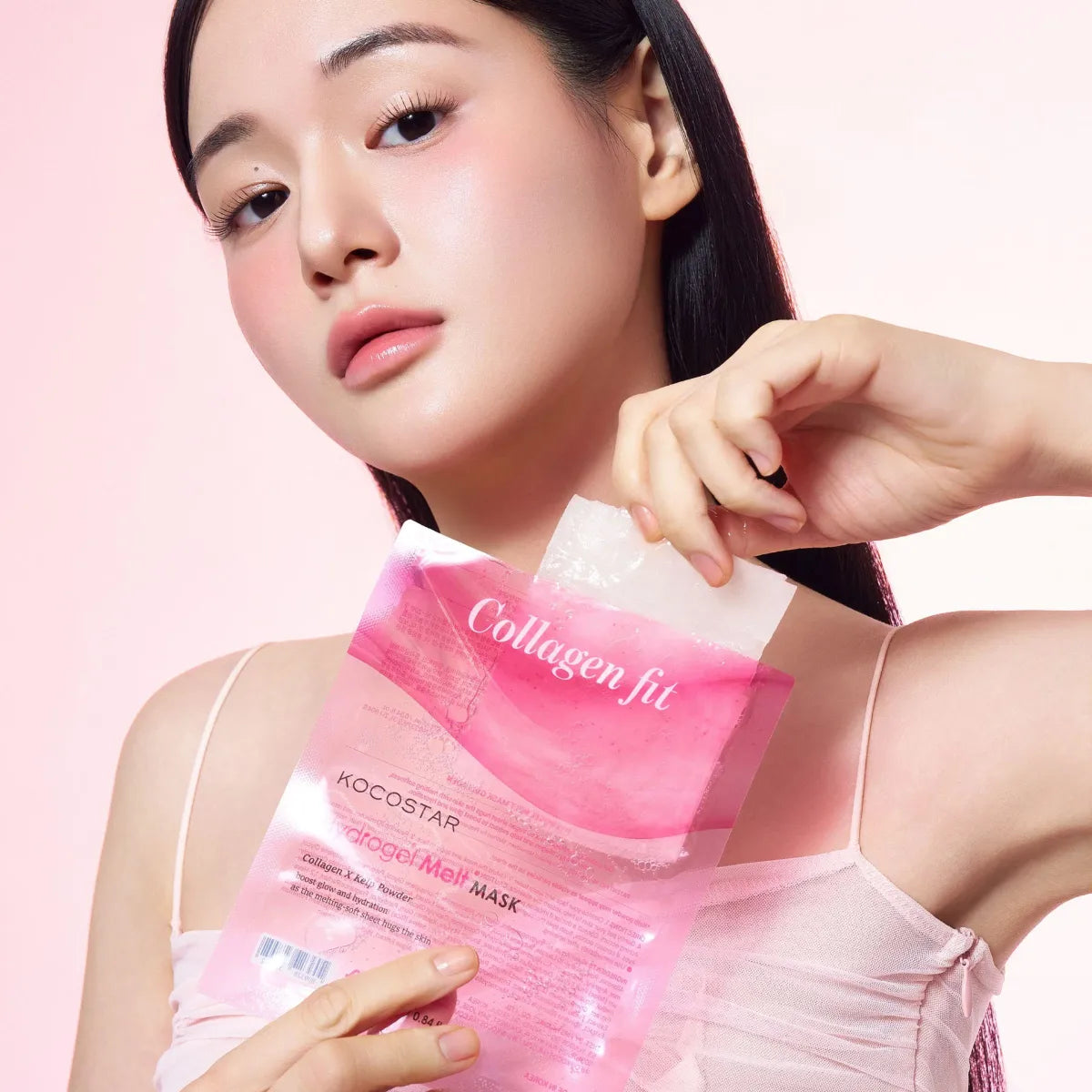KOCOSTAR Hydrogel Melt Mask Collagen Fit sisältää kasvikollageenia