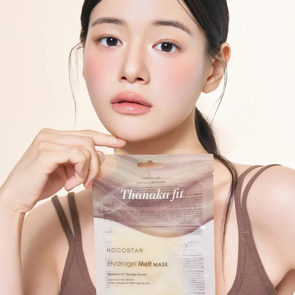 KOCOSTAR Hydrogel Melt Mask Thanaka Fit 1 kpl
