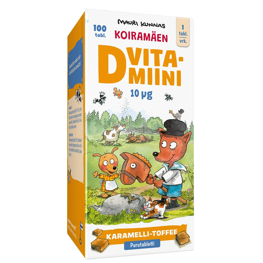 Koiramäen D-vitamiini 10 mikrog 100 tabl