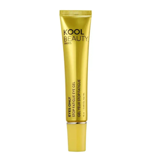 KOOL BEAUTY Stop Fatigue Eye Gel 15 ml – silmänympärysgeeli turvonneille, tummille silmänalusille