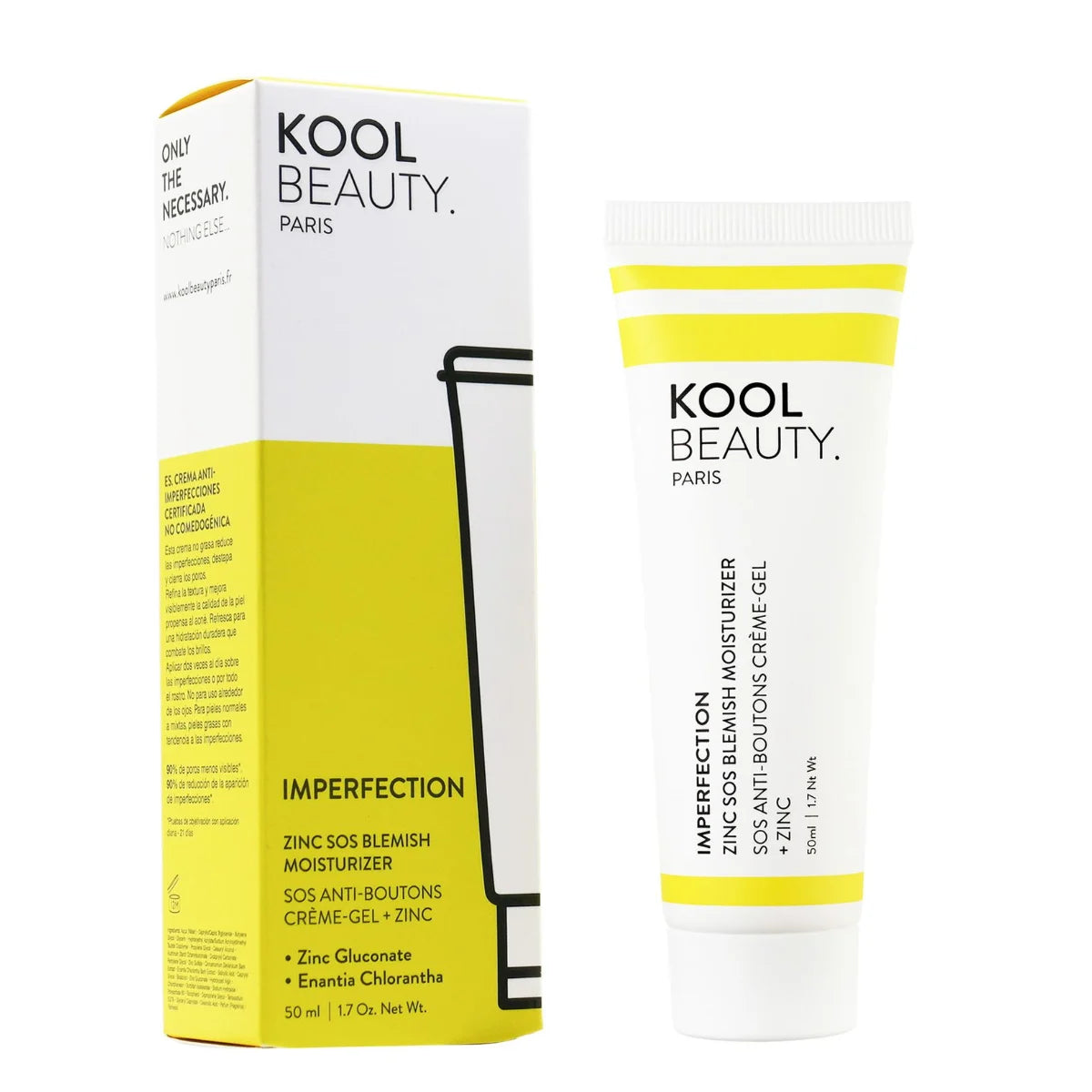 Kool Beauty Zinc Sos Blemish Moisturizer 50 ml epäpuhtaalle iholle
