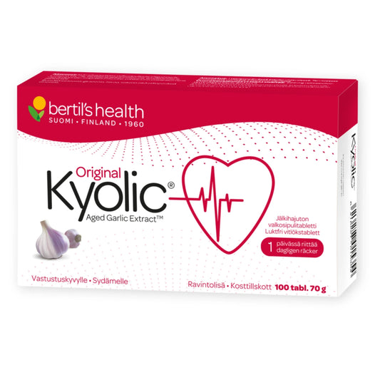 KYOLIC Original valkosipulitabletti 100 kpl hajuton