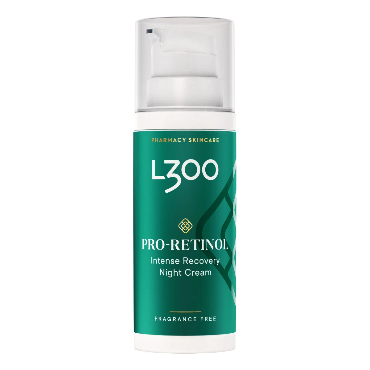 L300 Pro-Retinol Intense Recovery Night Cream yövoide 50 ml kasvovoide pumppupullossa