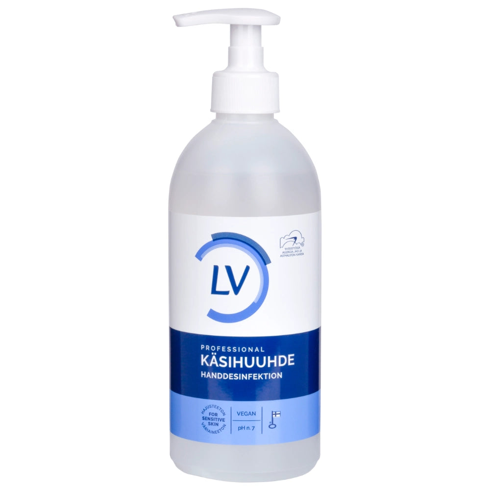 LV Käsihuuhde herkälle iholle 500 ml