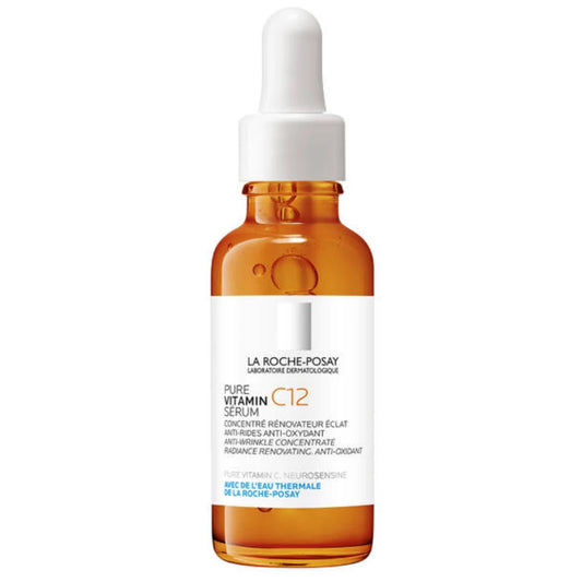 La Roche-Posay Pure Vitamin C12 seerumi 30 ml ihon sävyä ja rakennettava korjaava C-vitamiiniseerumi