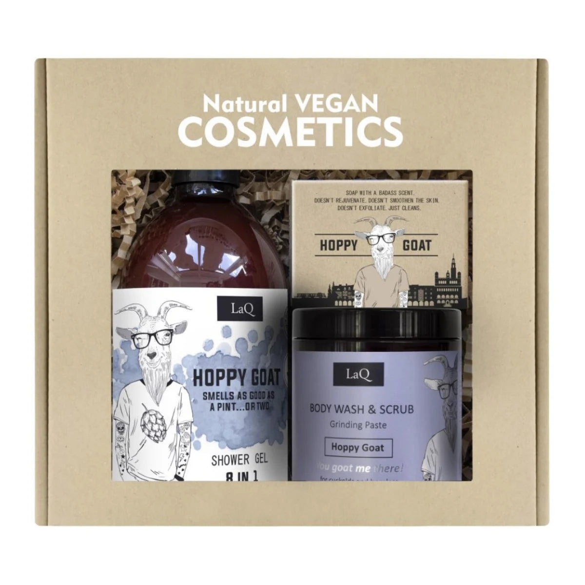 LaQ lahjapakkaus Goat miehille