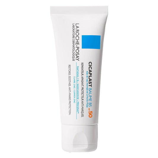 LA ROCHE-POSAY Cicaplast Baume B5+ SPF50 aurinkosuojavoide 40 ml rauhoittava, uudistava ja suojaava voide