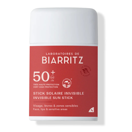 Laboratoires de Biarritz Invisible Stick SPF50+ – erittäin korkea aurinkosuoja herkille ihoalueille