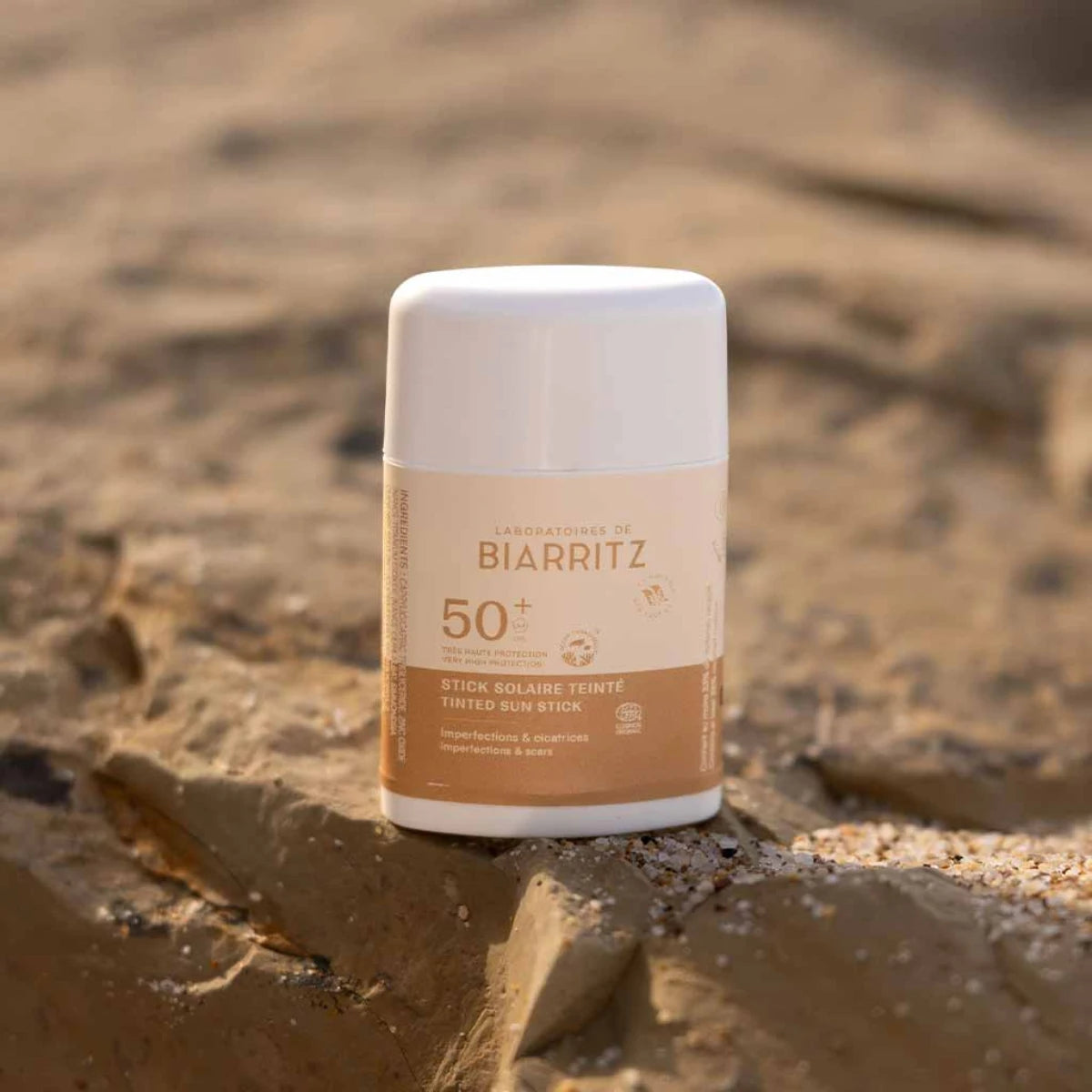 Laboratoires de Biarritz Tinted Sunscreen Stick SPF50+ – sisältää vain mineraalifilttereitä