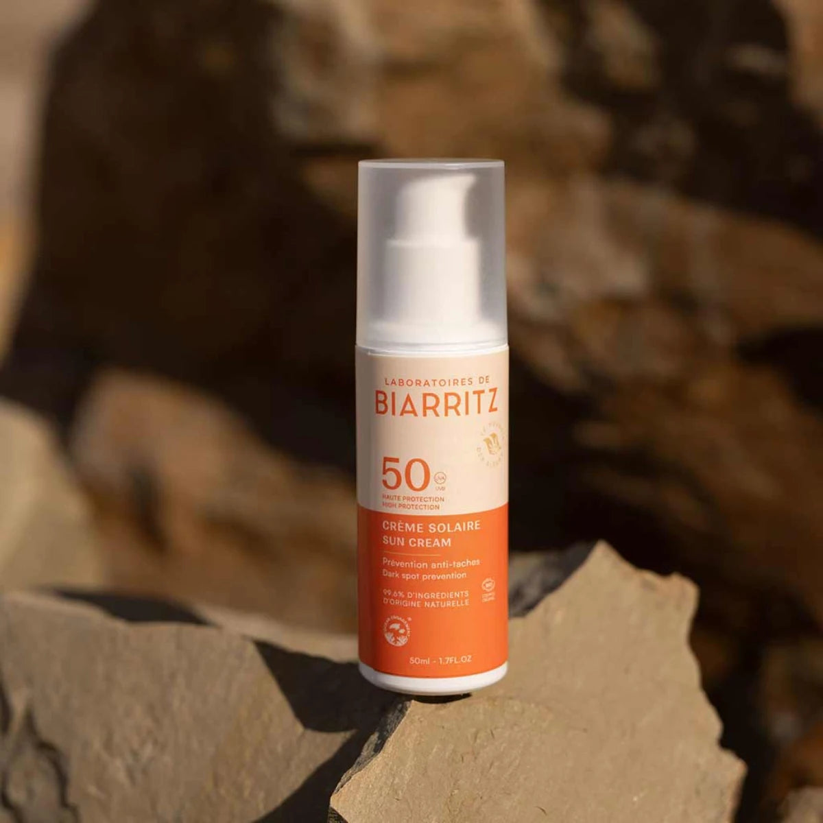 Laboratoires de Biarritz Alga Maris Aurinkovoide kasvoille SPF50 50 ml