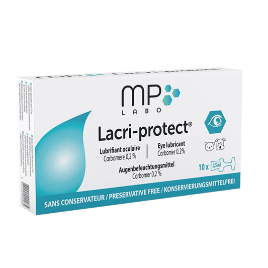 Lacri-protect kertakäyttöpipetit 10x0,5 ml koirille ja kissoille
