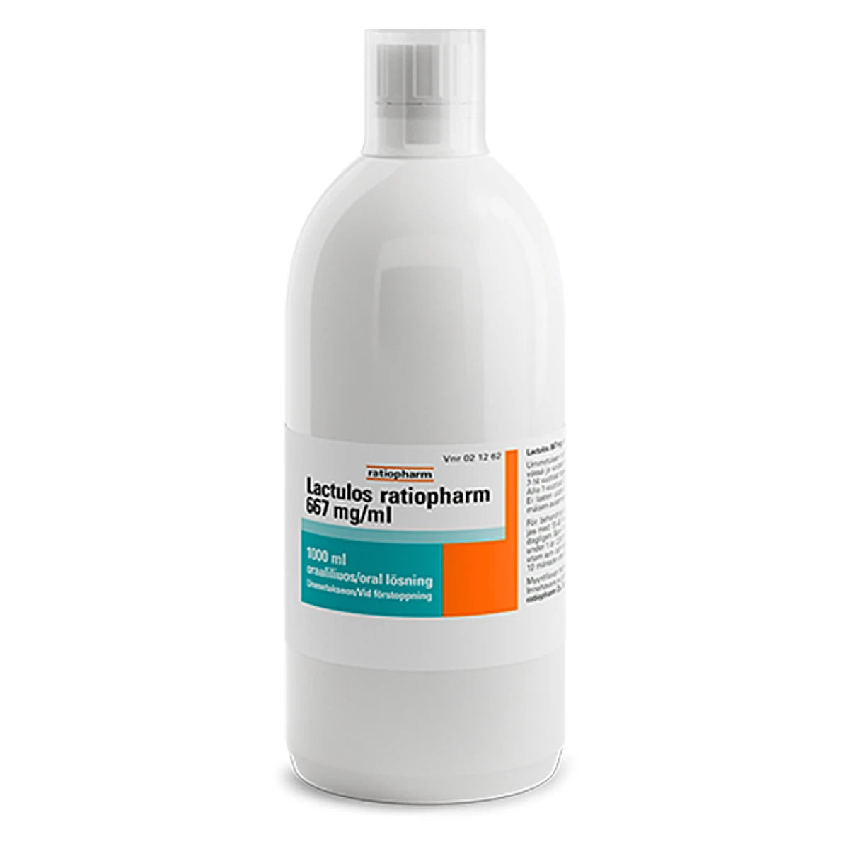 LACTULOS RATIOPHARM 667 mg/ml oraaliliuos 100 ml ummetukseen