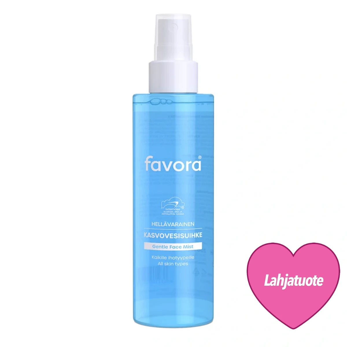 Lahjatuote Favora kasvovesisuihke