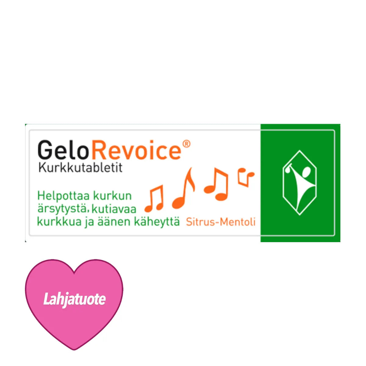 Lahjatuote GeloRevoice Sitrus-Mentoli 10 kpl