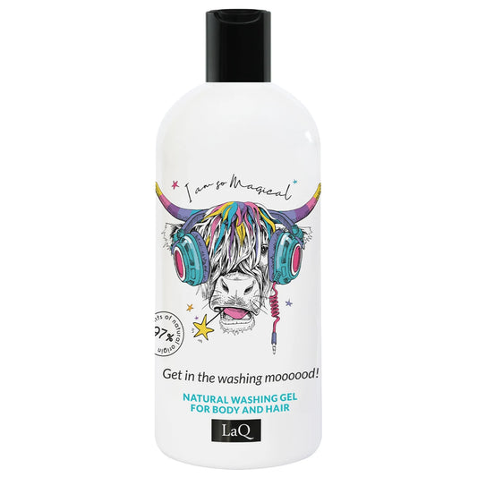 LAQ Cow suihkugeeli & shampoo 300 ml