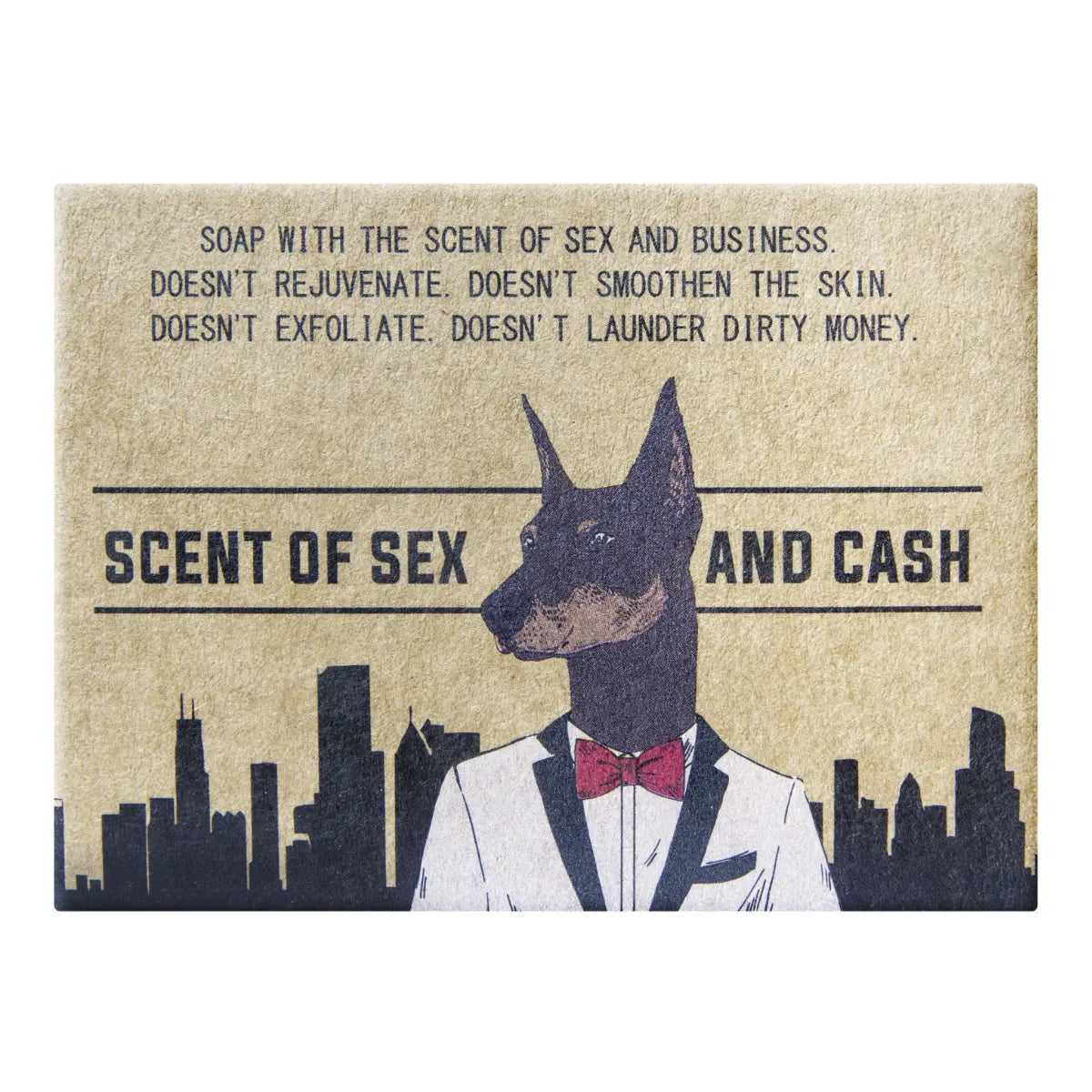 LAQ Doberman palasaippua miehille 85 g