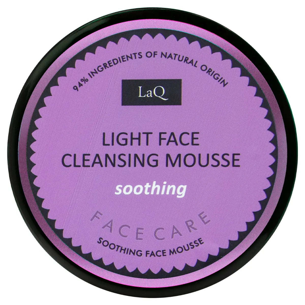 LAQ Kevyt kasvonpuhdistusvaahto Forget-me-not 40 g rauhoittava tuote herkän ihon hoitoon